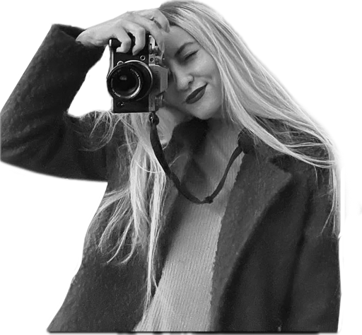 Kate, visual artist en fotograaf bij Bahor Visuals in Amsterdam